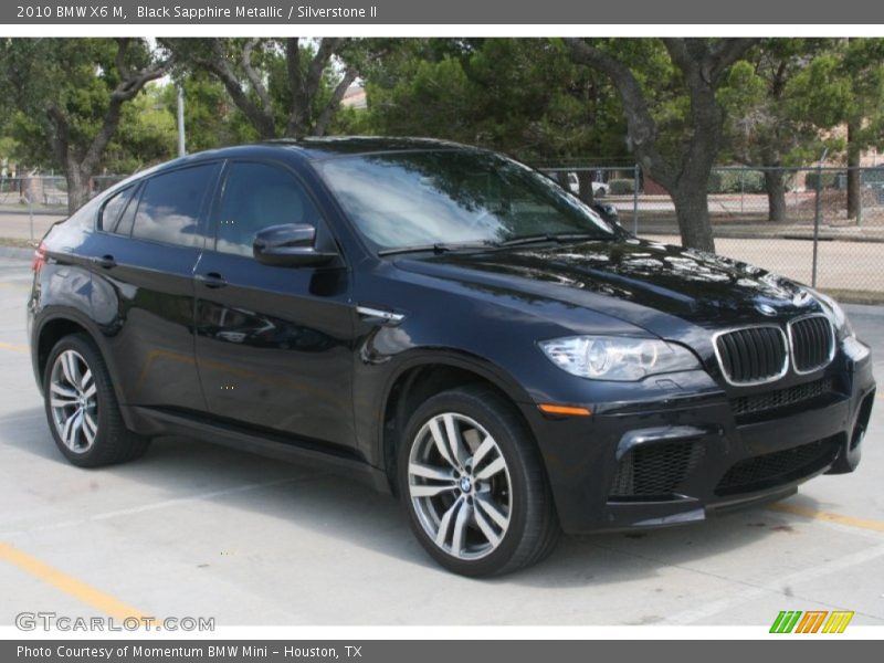 2010 X6 M  Black Sapphire Metallic
