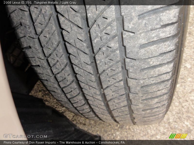 Tungsten Metallic / Light Gray 2008 Lexus ES 350