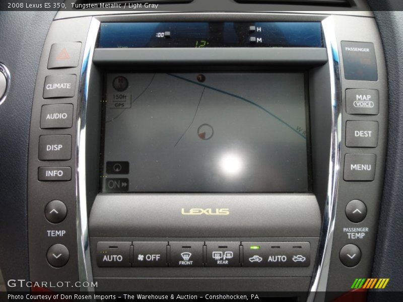 Tungsten Metallic / Light Gray 2008 Lexus ES 350