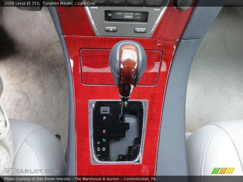 Tungsten Metallic / Light Gray 2008 Lexus ES 350