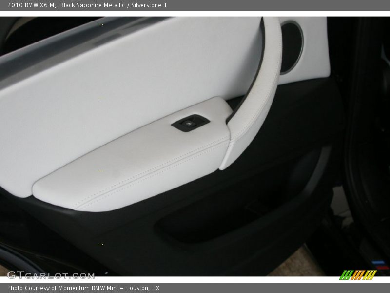 Black Sapphire Metallic / Silverstone II 2010 BMW X6 M