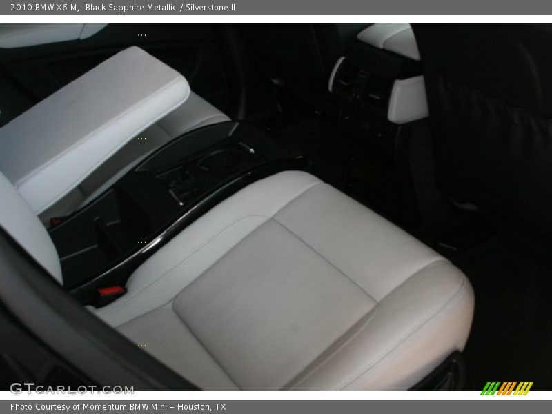 Black Sapphire Metallic / Silverstone II 2010 BMW X6 M