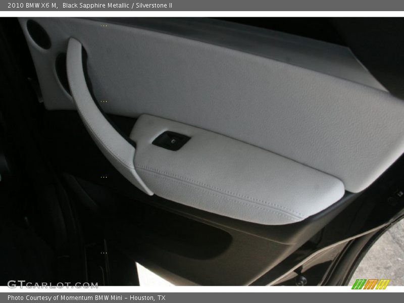 Black Sapphire Metallic / Silverstone II 2010 BMW X6 M