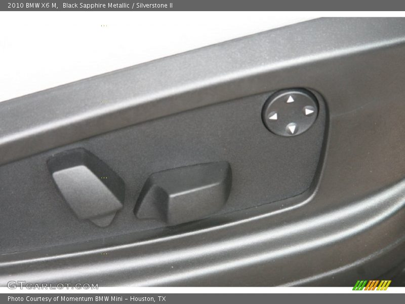 Black Sapphire Metallic / Silverstone II 2010 BMW X6 M