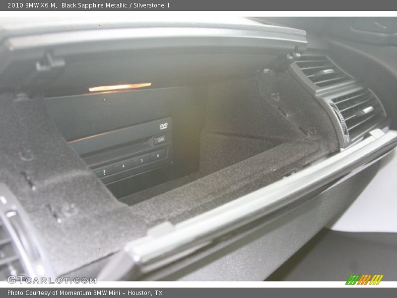 Black Sapphire Metallic / Silverstone II 2010 BMW X6 M