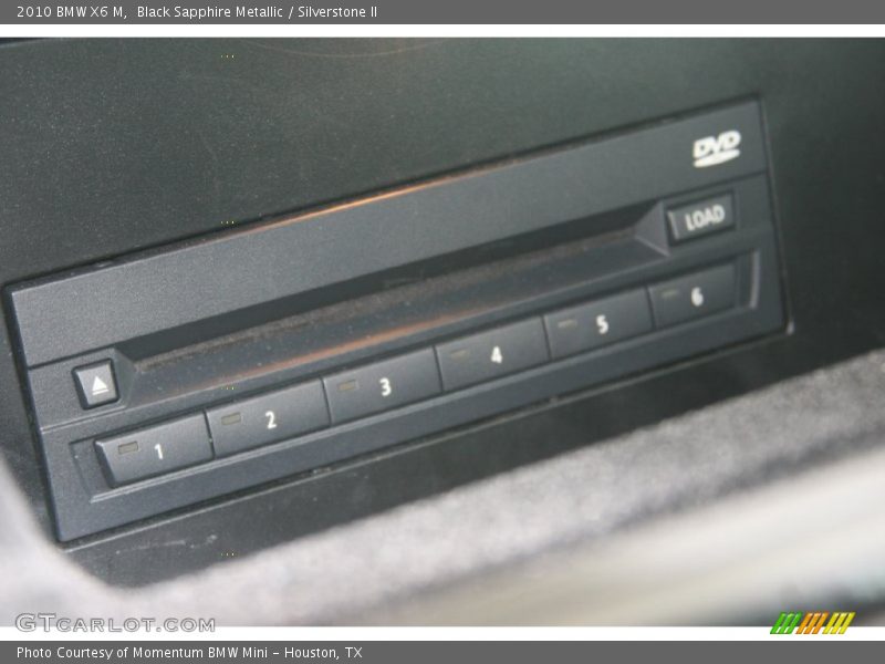 Black Sapphire Metallic / Silverstone II 2010 BMW X6 M