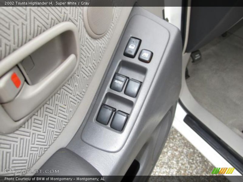 Super White / Gray 2002 Toyota Highlander I4