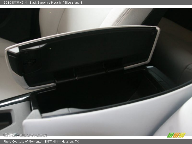 Black Sapphire Metallic / Silverstone II 2010 BMW X6 M