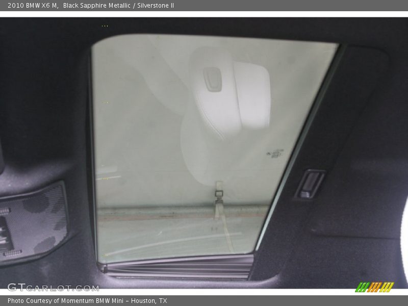 Black Sapphire Metallic / Silverstone II 2010 BMW X6 M