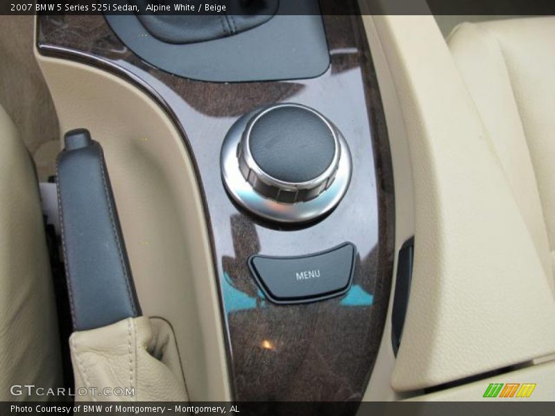Alpine White / Beige 2007 BMW 5 Series 525i Sedan