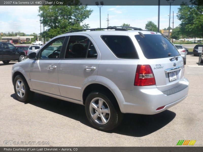 Silver / Gray 2007 Kia Sorento LX 4WD
