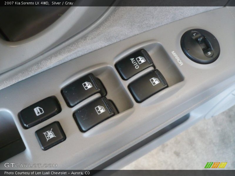 Silver / Gray 2007 Kia Sorento LX 4WD