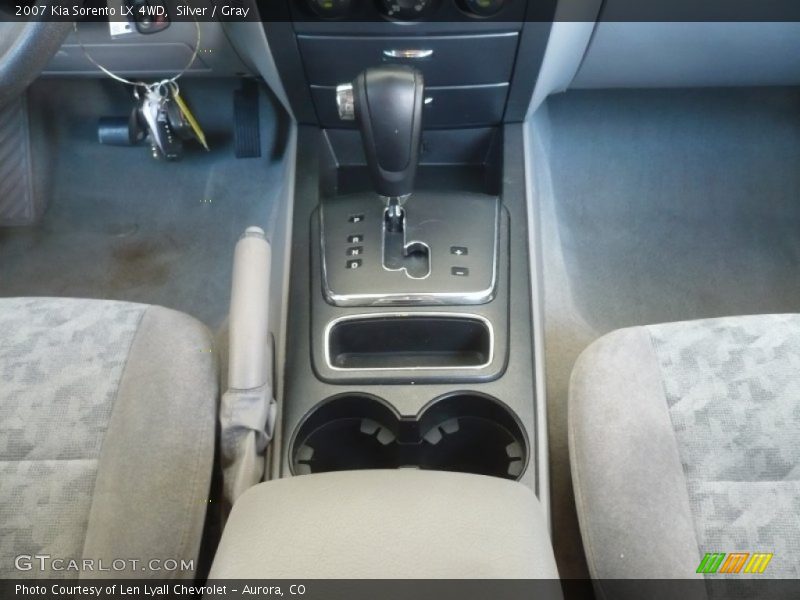 Silver / Gray 2007 Kia Sorento LX 4WD