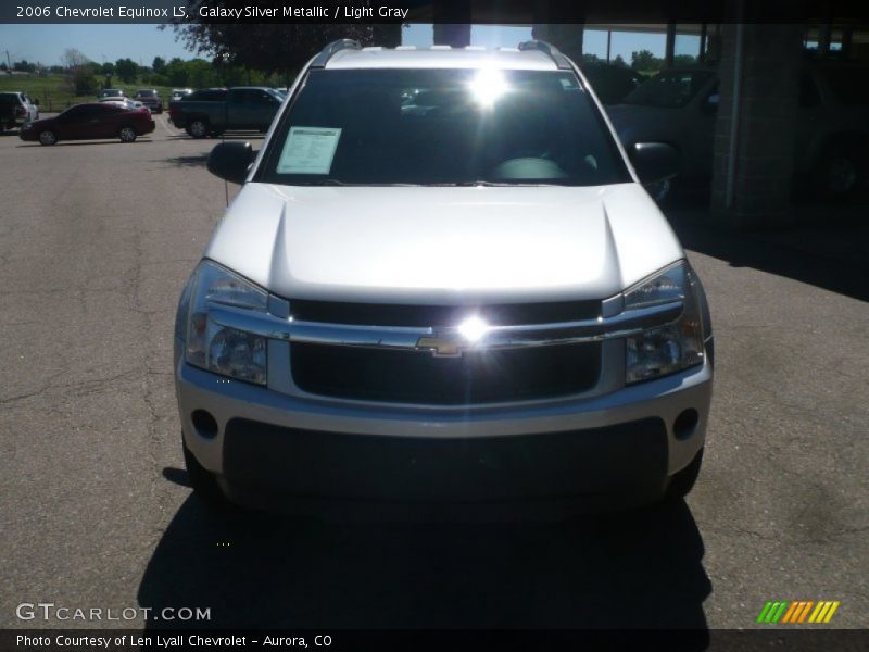 Galaxy Silver Metallic / Light Gray 2006 Chevrolet Equinox LS