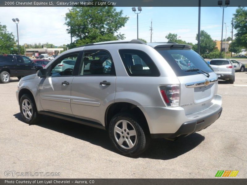 Galaxy Silver Metallic / Light Gray 2006 Chevrolet Equinox LS