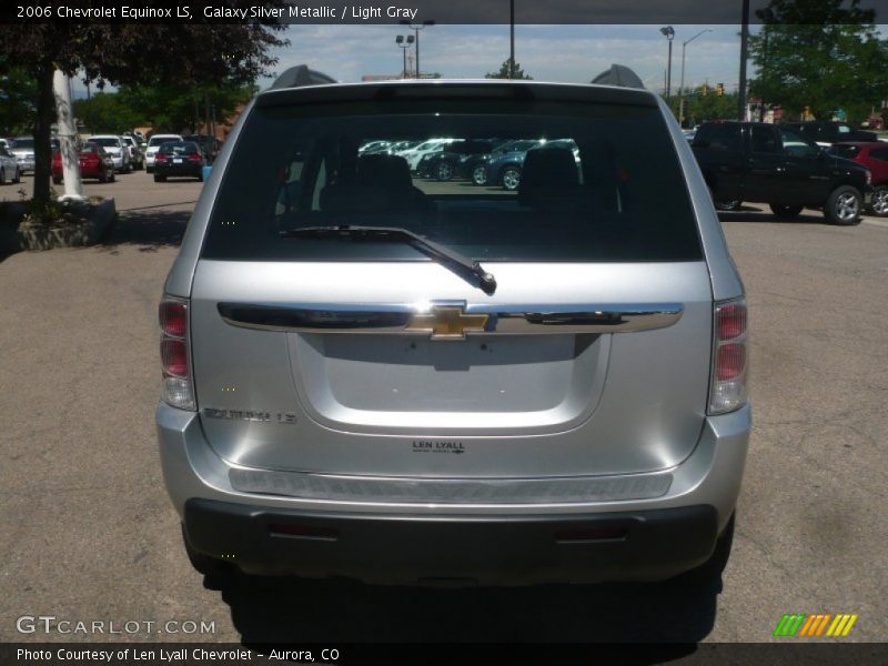 Galaxy Silver Metallic / Light Gray 2006 Chevrolet Equinox LS