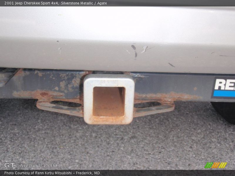 Silverstone Metallic / Agate 2001 Jeep Cherokee Sport 4x4