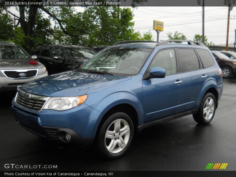 Front 3/4 View of 2010 Forester 2.5 X Limited