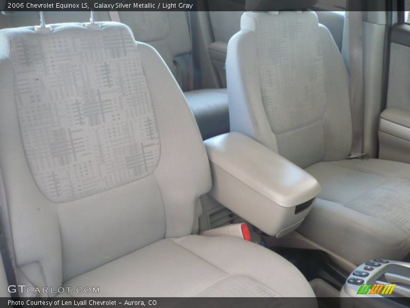 Galaxy Silver Metallic / Light Gray 2006 Chevrolet Equinox LS