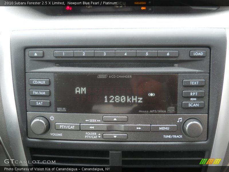 Controls of 2010 Forester 2.5 X Limited