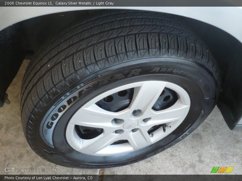 Galaxy Silver Metallic / Light Gray 2006 Chevrolet Equinox LS