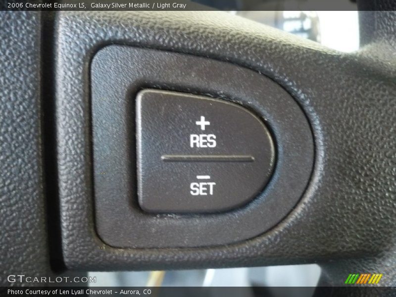 Galaxy Silver Metallic / Light Gray 2006 Chevrolet Equinox LS