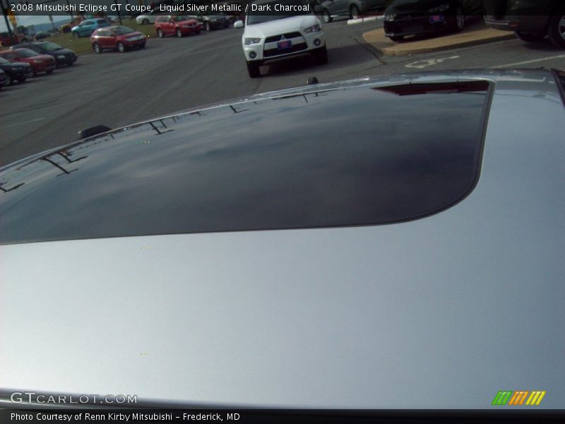 Liquid Silver Metallic / Dark Charcoal 2008 Mitsubishi Eclipse GT Coupe
