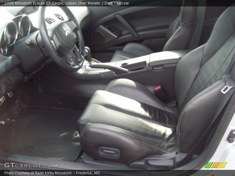  2008 Eclipse GT Coupe Dark Charcoal Interior