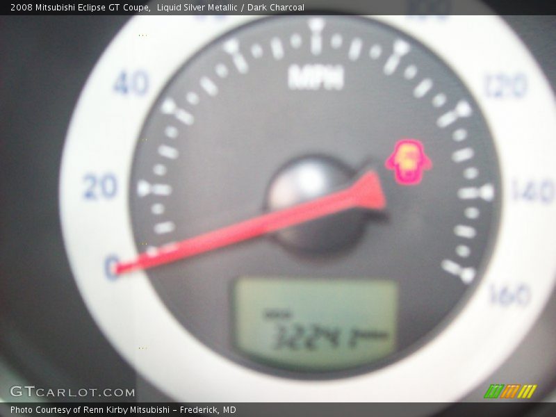 Liquid Silver Metallic / Dark Charcoal 2008 Mitsubishi Eclipse GT Coupe