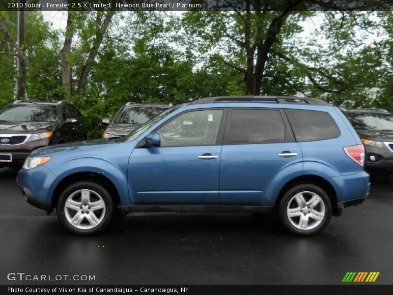  2010 Forester 2.5 X Limited Newport Blue Pearl