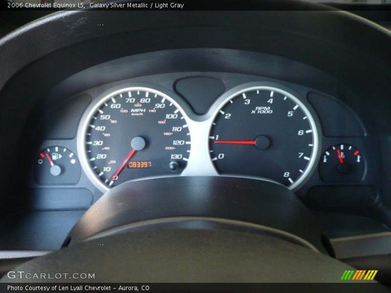 Galaxy Silver Metallic / Light Gray 2006 Chevrolet Equinox LS