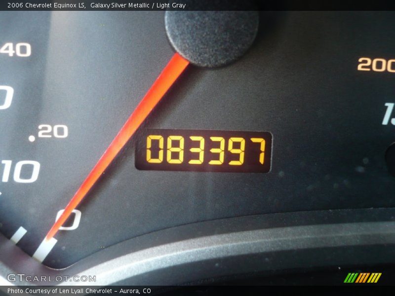 Galaxy Silver Metallic / Light Gray 2006 Chevrolet Equinox LS