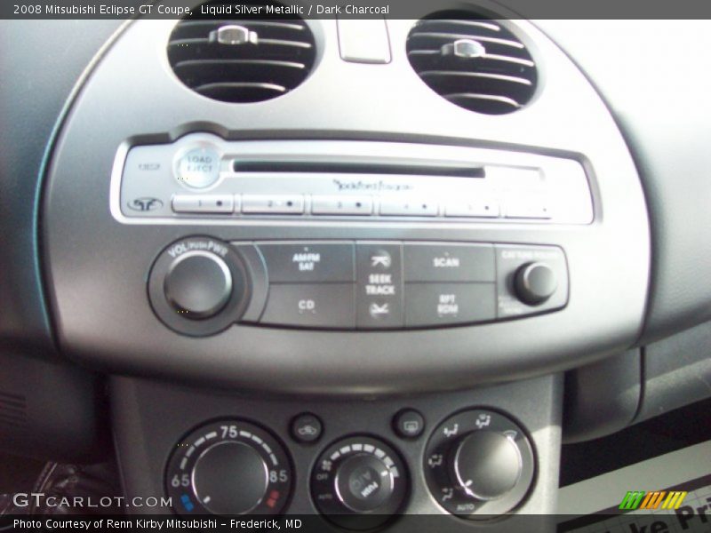 Liquid Silver Metallic / Dark Charcoal 2008 Mitsubishi Eclipse GT Coupe