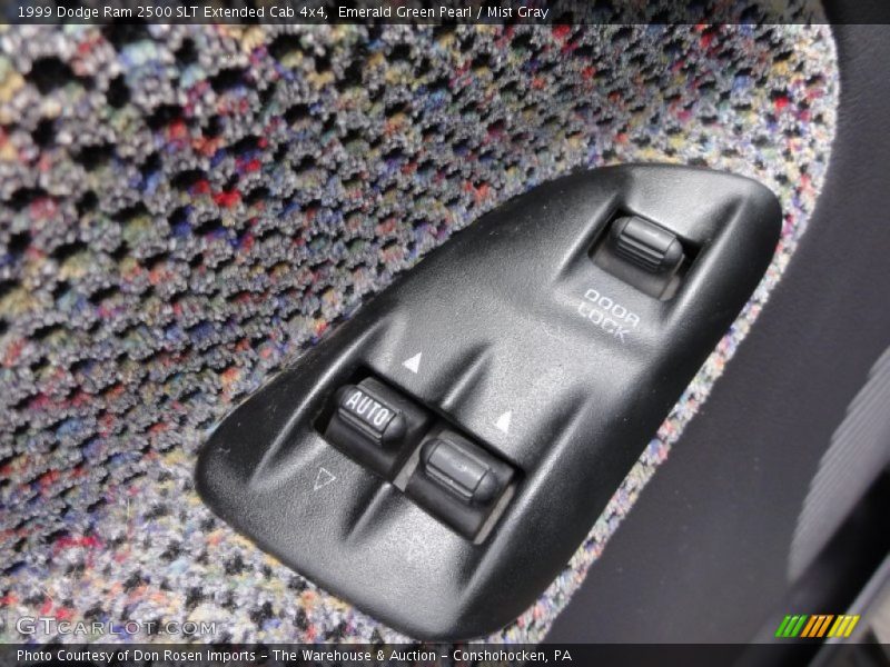 Emerald Green Pearl / Mist Gray 1999 Dodge Ram 2500 SLT Extended Cab 4x4