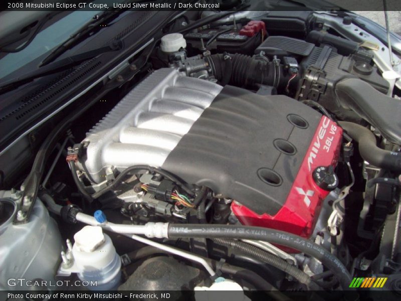 Liquid Silver Metallic / Dark Charcoal 2008 Mitsubishi Eclipse GT Coupe