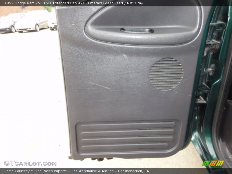 Emerald Green Pearl / Mist Gray 1999 Dodge Ram 2500 SLT Extended Cab 4x4
