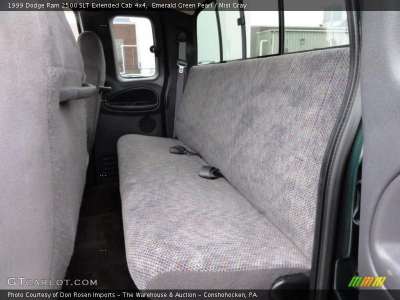 Emerald Green Pearl / Mist Gray 1999 Dodge Ram 2500 SLT Extended Cab 4x4
