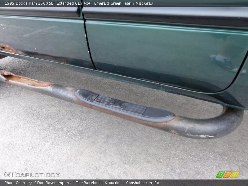 Emerald Green Pearl / Mist Gray 1999 Dodge Ram 2500 SLT Extended Cab 4x4
