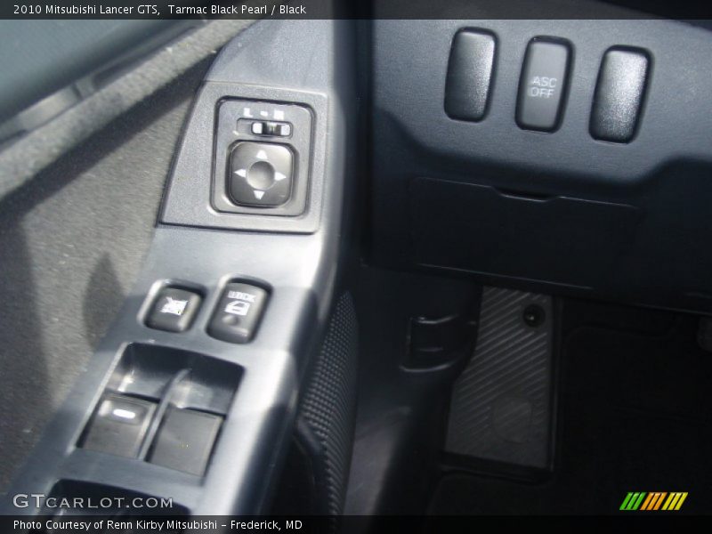 Tarmac Black Pearl / Black 2010 Mitsubishi Lancer GTS