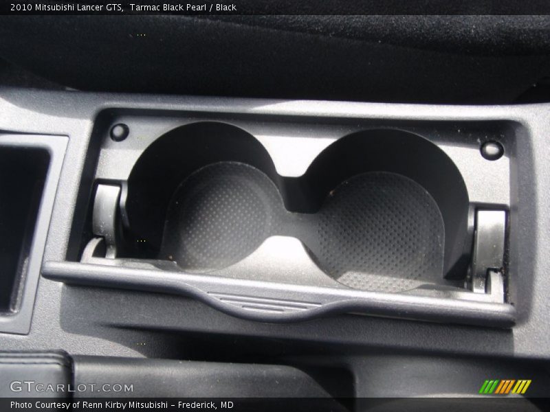 Tarmac Black Pearl / Black 2010 Mitsubishi Lancer GTS