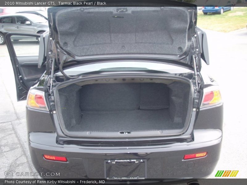 Tarmac Black Pearl / Black 2010 Mitsubishi Lancer GTS