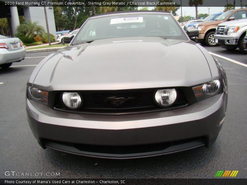  2010 Mustang GT Premium Convertible Sterling Grey Metallic