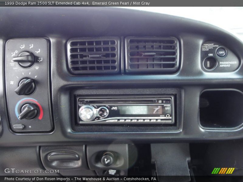 Emerald Green Pearl / Mist Gray 1999 Dodge Ram 2500 SLT Extended Cab 4x4