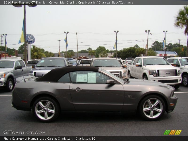  2010 Mustang GT Premium Convertible Sterling Grey Metallic