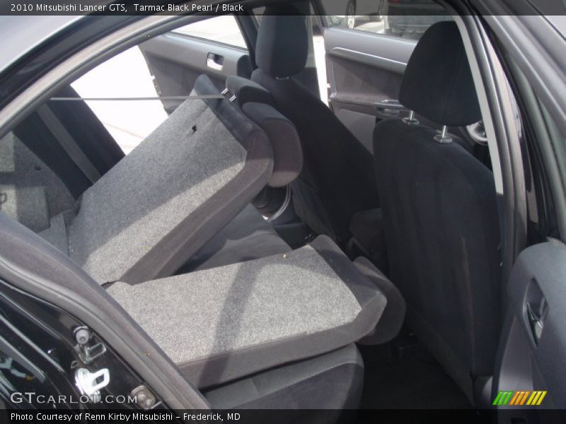 Tarmac Black Pearl / Black 2010 Mitsubishi Lancer GTS