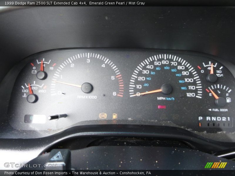  1999 Ram 2500 SLT Extended Cab 4x4 SLT Extended Cab 4x4 Gauges