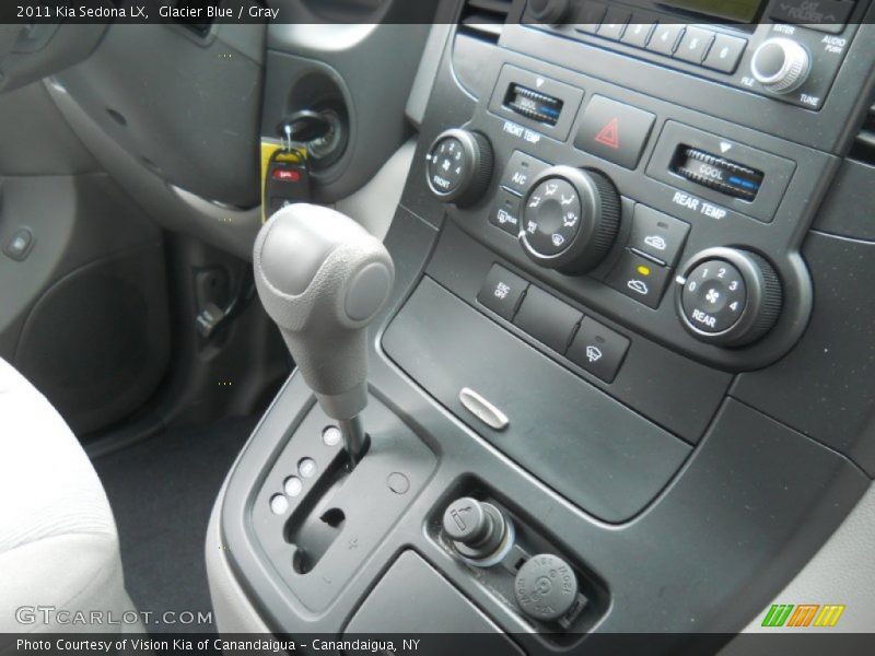 Glacier Blue / Gray 2011 Kia Sedona LX