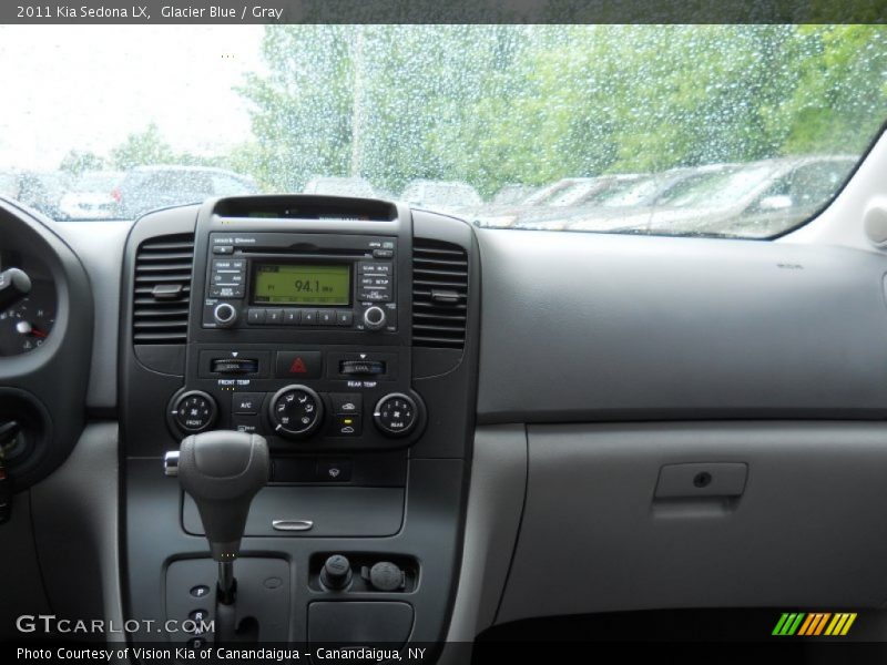Glacier Blue / Gray 2011 Kia Sedona LX