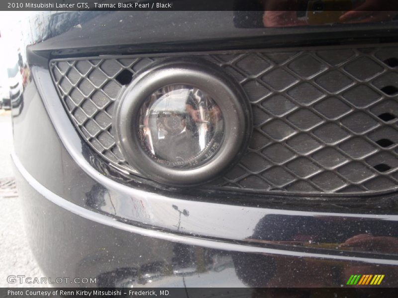 Tarmac Black Pearl / Black 2010 Mitsubishi Lancer GTS