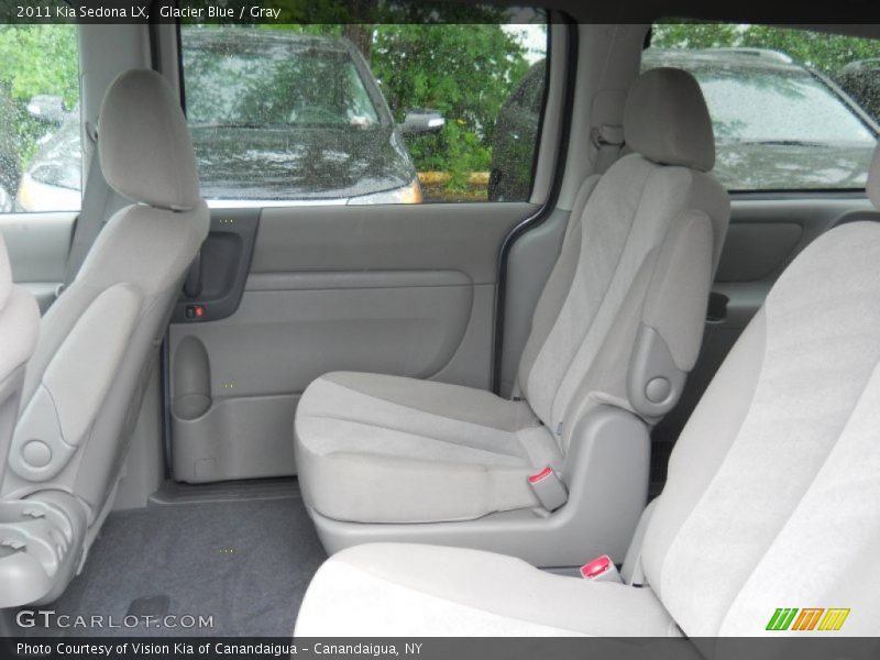 Glacier Blue / Gray 2011 Kia Sedona LX